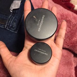 Fair and fairly light bare mineral foundation